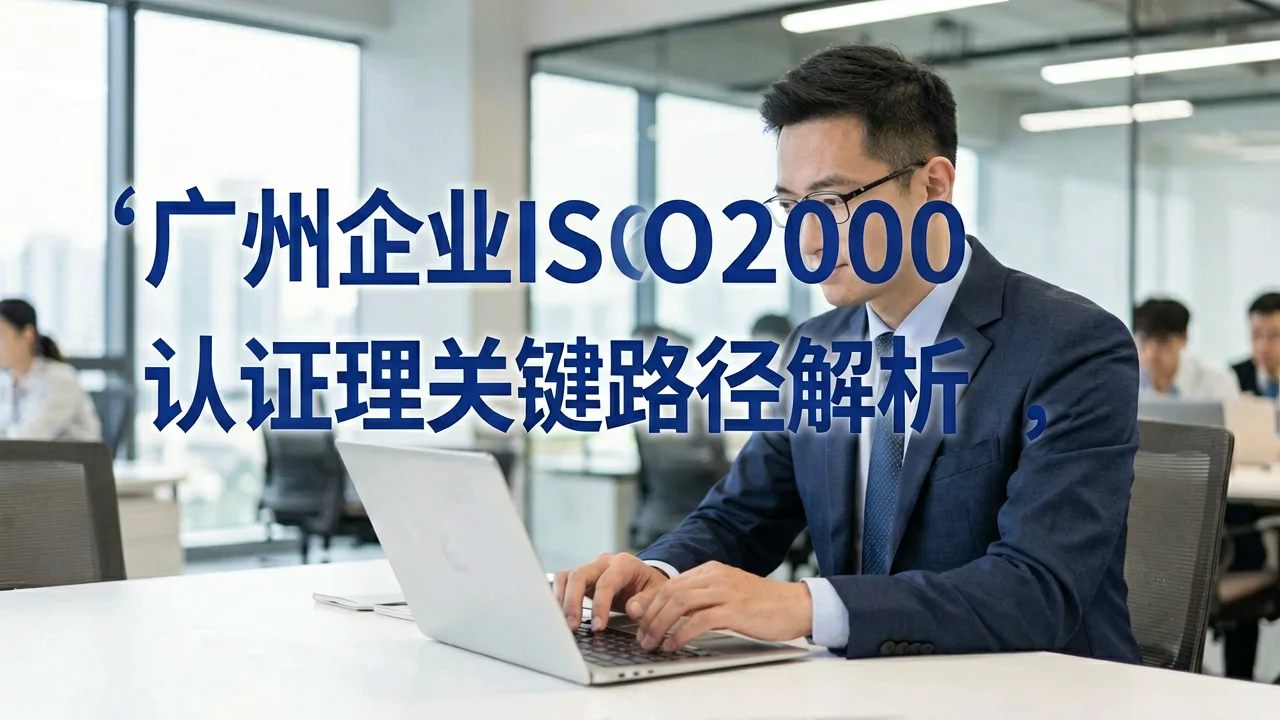 广州企业ISO20000认证办理关键路径解析